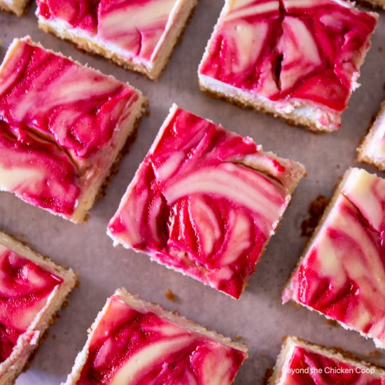 Raspberry Cheesecake Bars