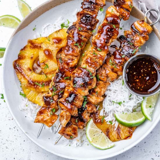 HULI HULI CHICKEN SKEWERS