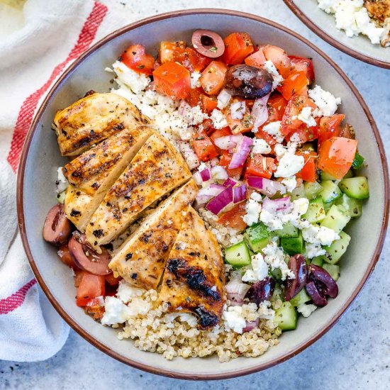 GREEK CHICKEN BOWL