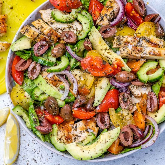 MEDITERRANEAN CHICKEN SALAD