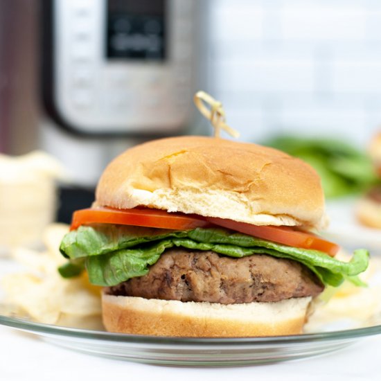 Instant Pot Turkey Burger Recipe