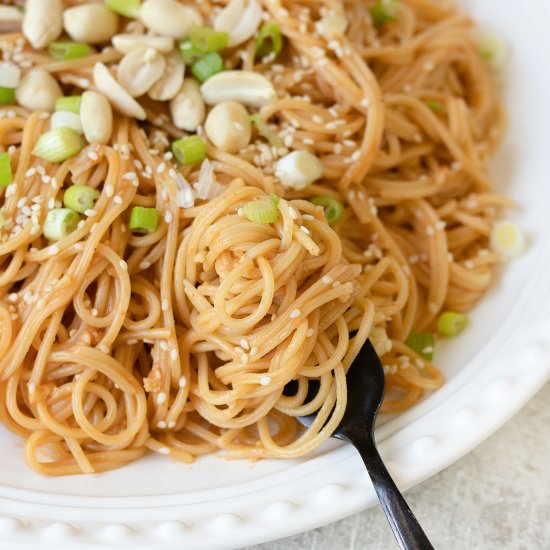 Peanut Sesame Noodles