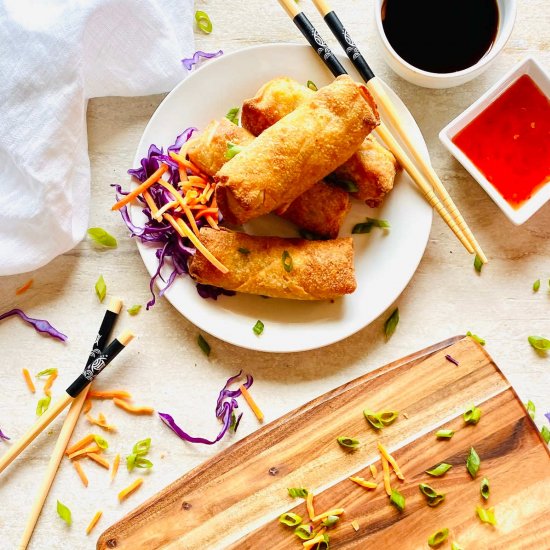 Frozen Egg Rolls in Air Fryer