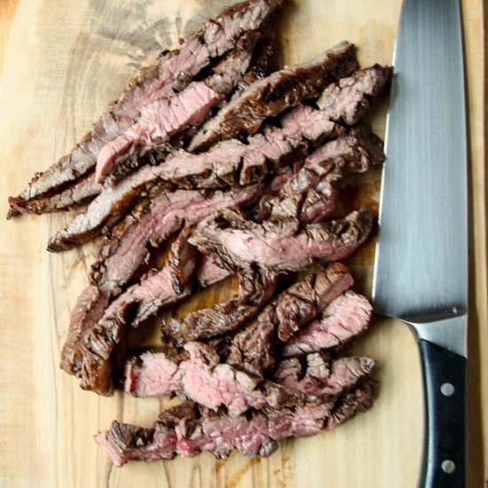 Air Fryer Flank Steak