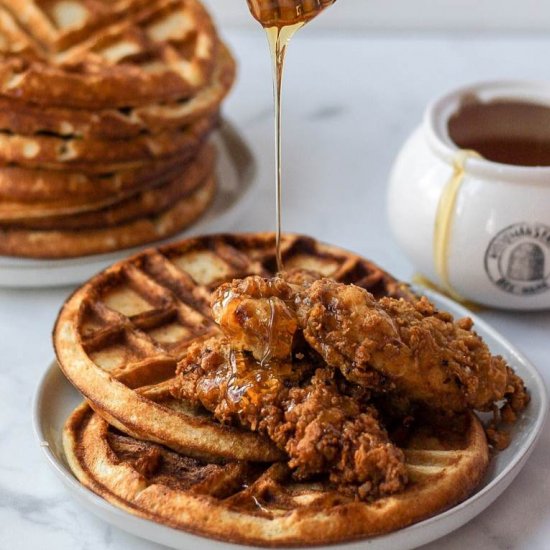 Sourdough Waffles & Fried Chicken