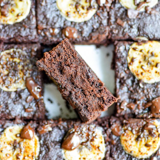 Vegan Banana Brownies