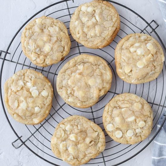 White Chocolate Macadamia Cookies