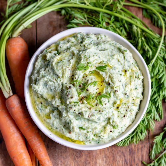 Carrot Top White Bean Dip