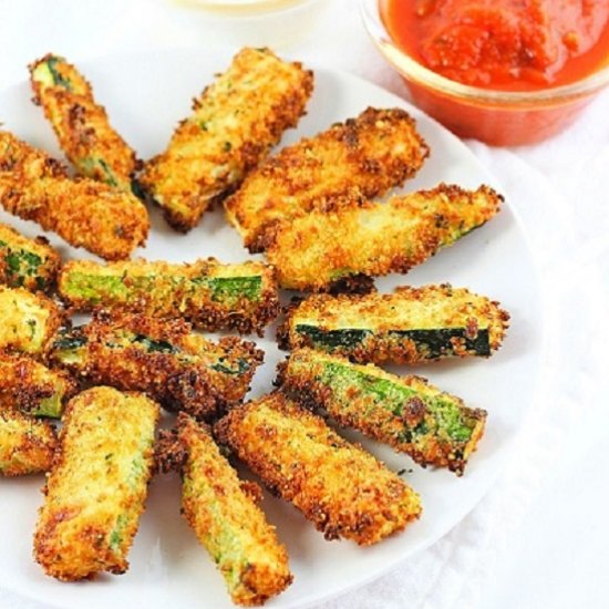 air fryer zucchini sticks