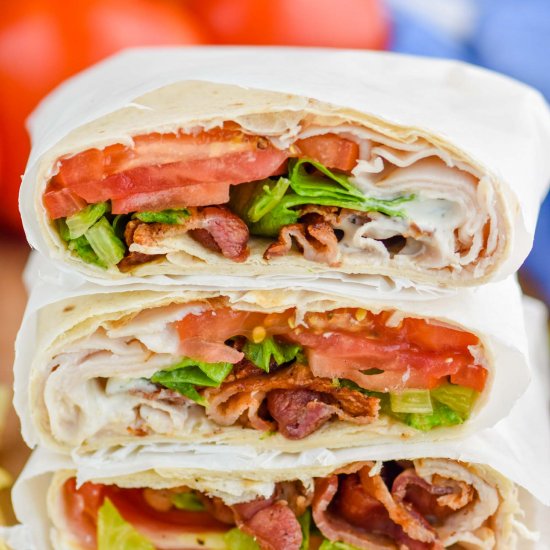 BLT Ranch Wrap