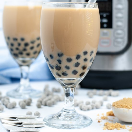 Instant Pot Boba Tea