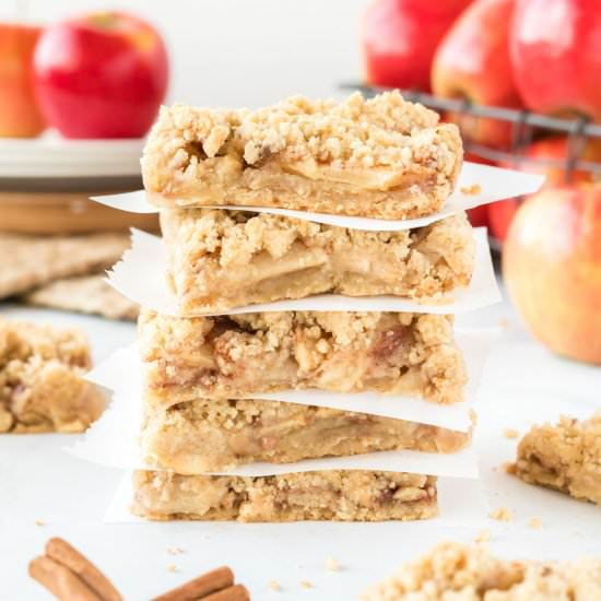 Apple Crisp Bars