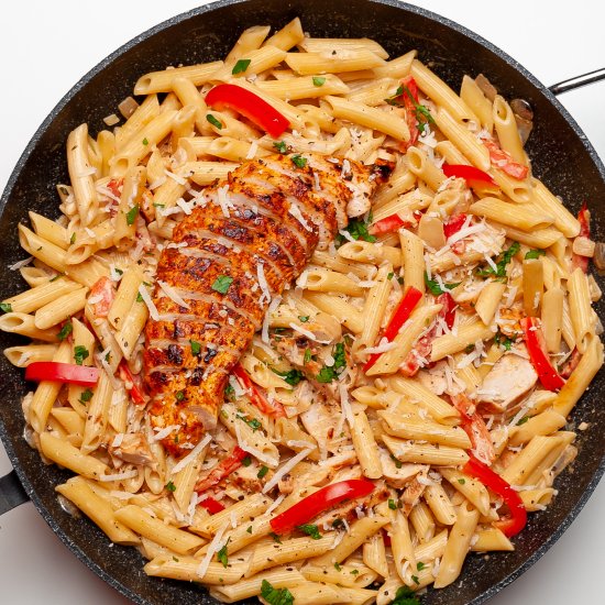 Creamy Cajun Chicken Pasta