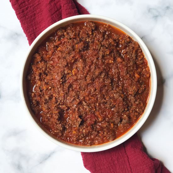 Bison Bolognese