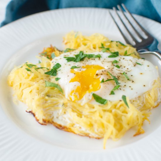 Paleo Eggs in a Basket