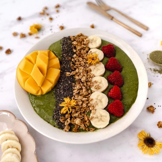 Manago Matcha Green Smoothie Bowl