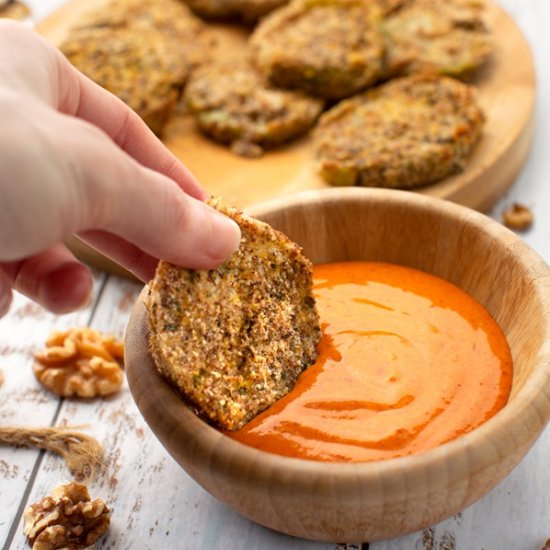 Walnut-Crusted Fried Green Tomatoes