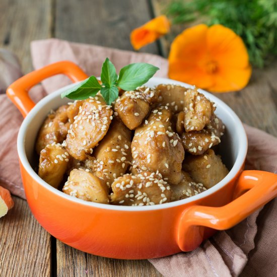 Honey Sesame Chicken