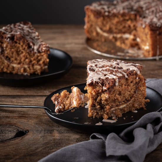 Cinnamon Streusel Coffee Cake