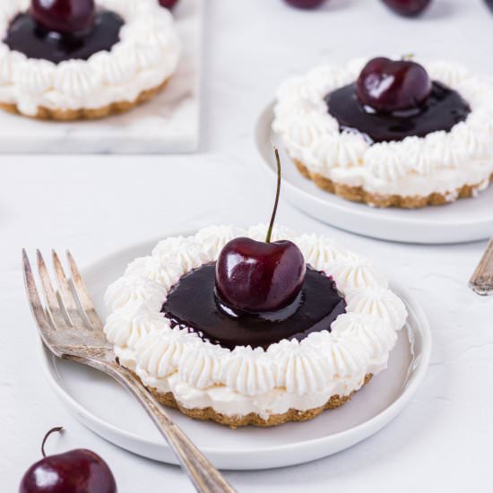 Mini Cherry Cheesecakes