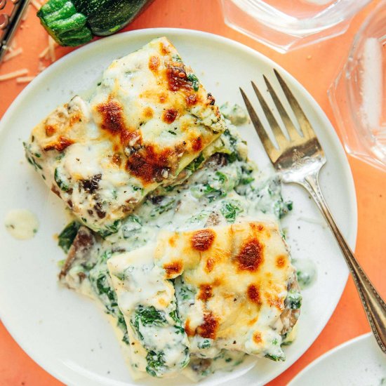 The BEST Zucchini Lasagna