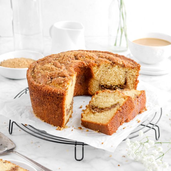 Cinnamon Streusel Coffee Cake