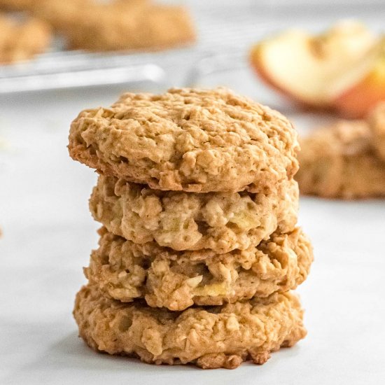 Apple Oatmeal Cookies