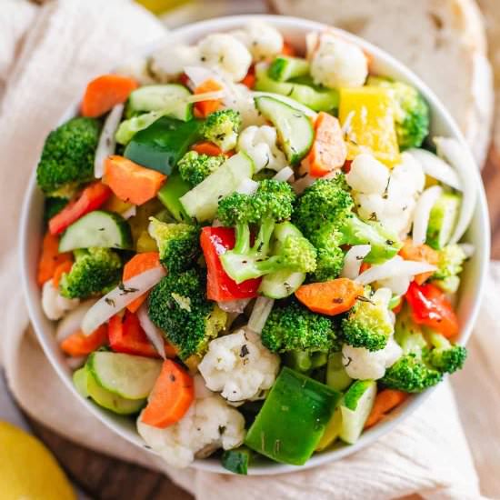 MARINATED VEGETABLE SALAD