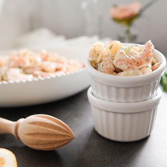 Creamy Dill Shrimp Pasta