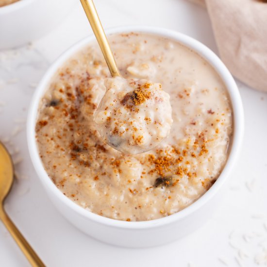 Vegan Arroz con Leche