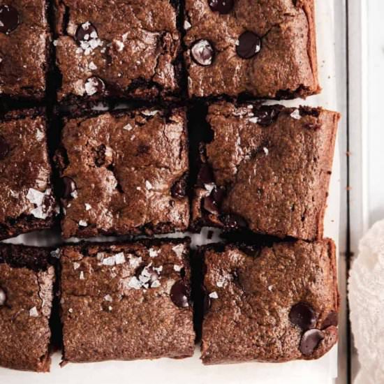 Healthy Tahini Brownies