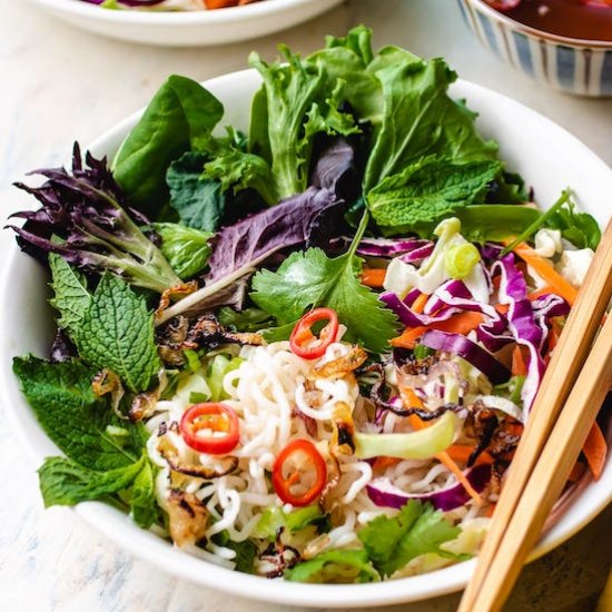 Vietnamese Shirataki Noodle Salad