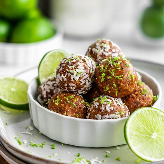 Key Lime Pie Energy Balls