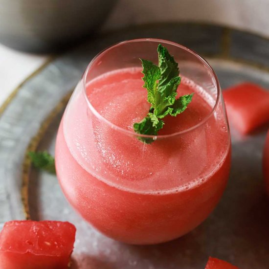 Watermelon Mint Frosé