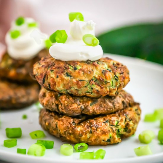 Air Fryer Zucchini Fritters