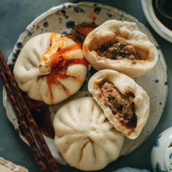 Steamed Pork Buns with Chive