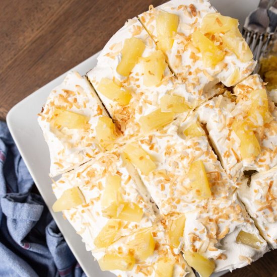 Pineapple Poke Cake