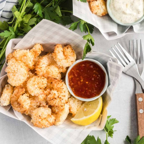 Air Fryer Coconut Shrimp