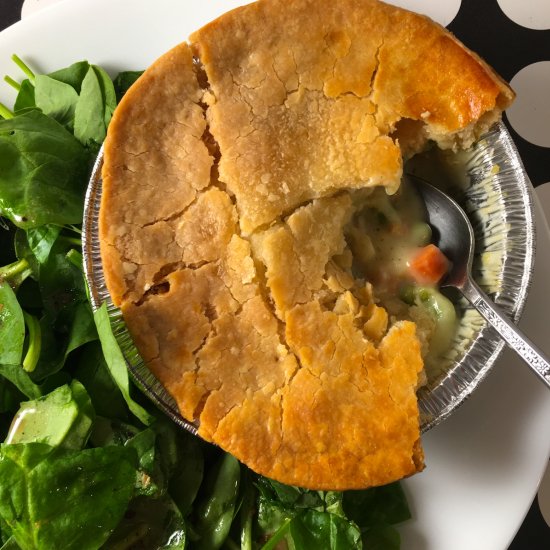 Frozen Pot Pie in Air Fryer