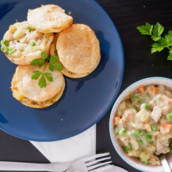 Chicken Pot Pie with Tarragon