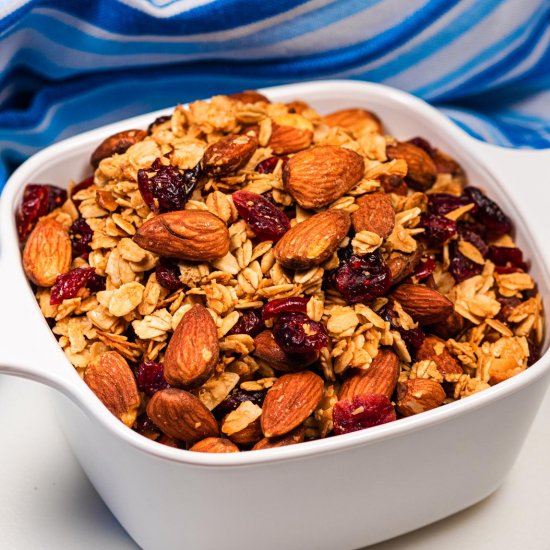 Cranberry Almond Coconut Granola