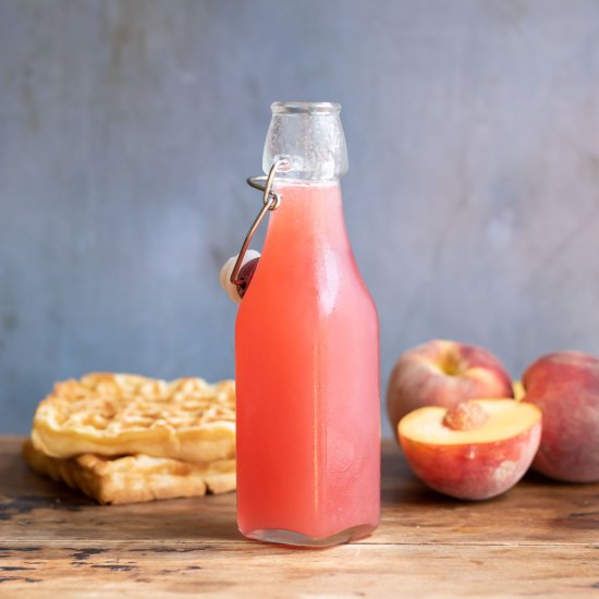 Easy Peach Syrup