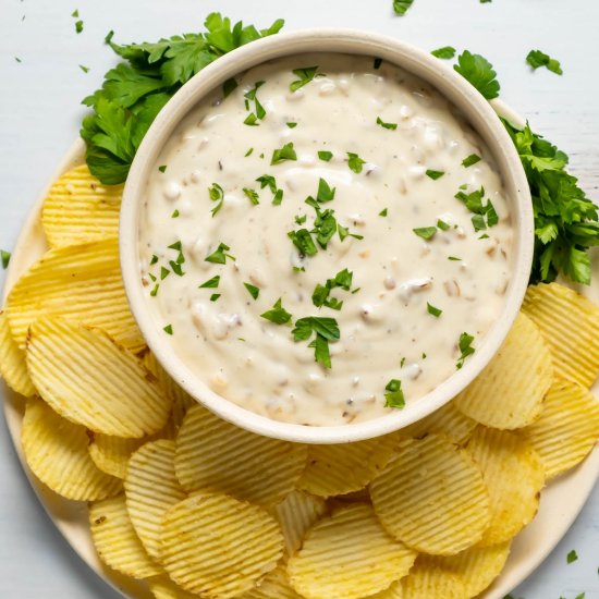 Vegan French Onion Dip