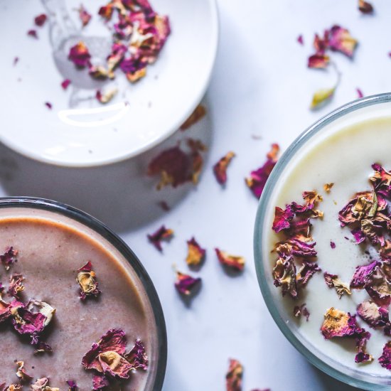 ROSE AND CARDAMOM INFUSED HOT CHOCO