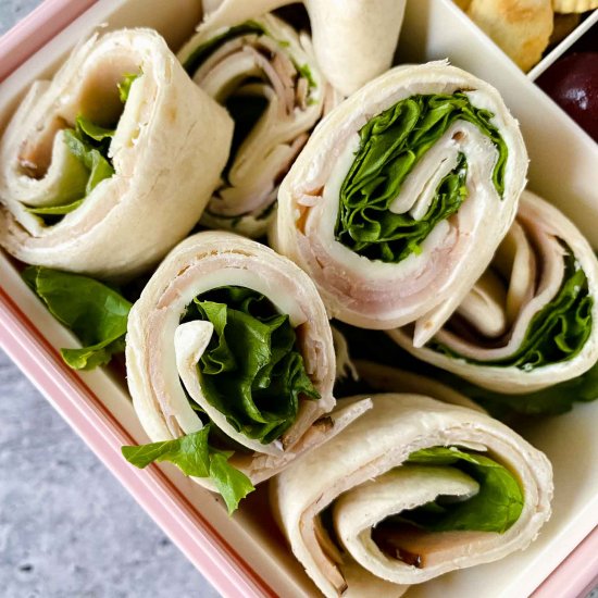 Easy Turkey Pinwheels