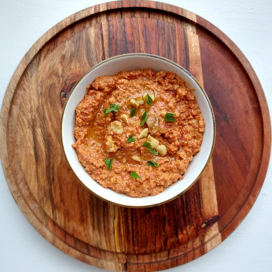 Muhammara (Red Bell Pepper Dip)