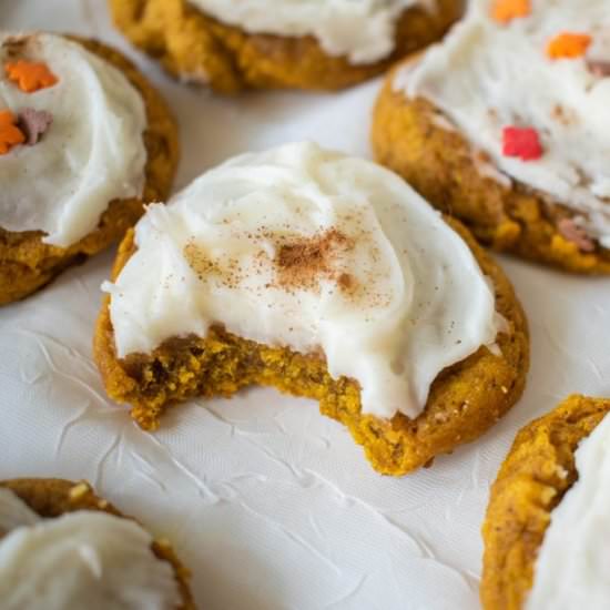 Soft Pumpkin Cookies