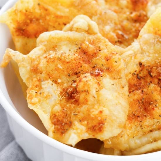 Keto Chicken Skin Chips