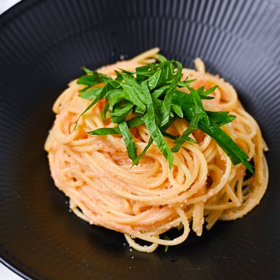 Japanese Mentaiko Pasta (Cod Roe)