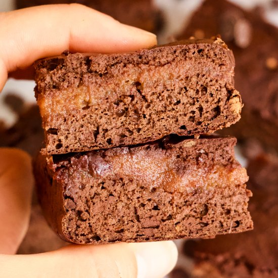 Caramel-Stuffed Chocolate Brownies